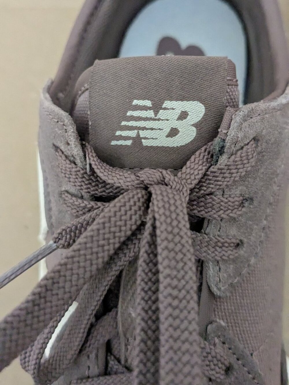 New Balance 327 Mushroom Moonbeam Brown White Sneakers Shoes Size 8.5 W5327A - Picture 7 of 14